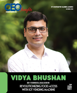 Vidya Bhushan: Revolutionizing Food Access With IOT Vending Machine